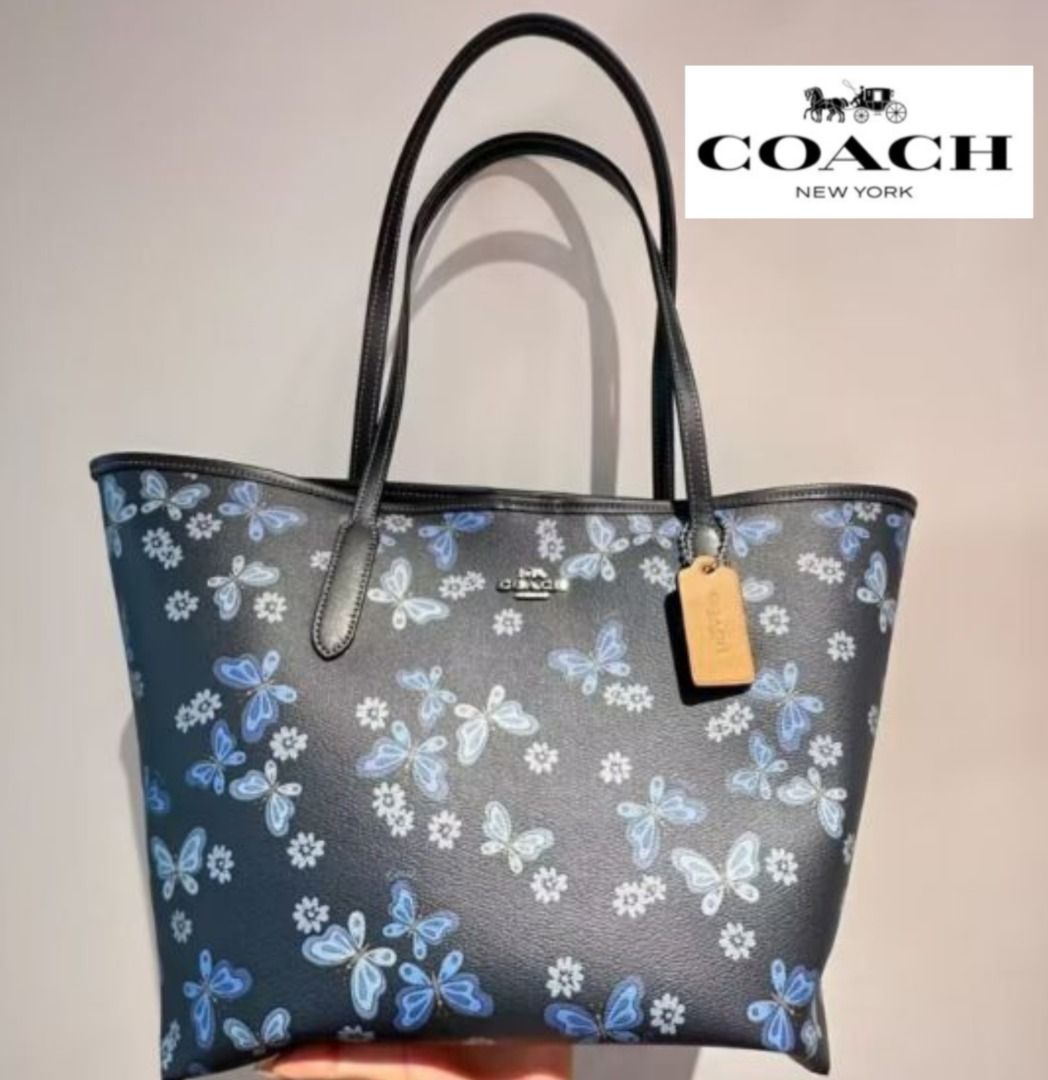Coach butterfly purse sale