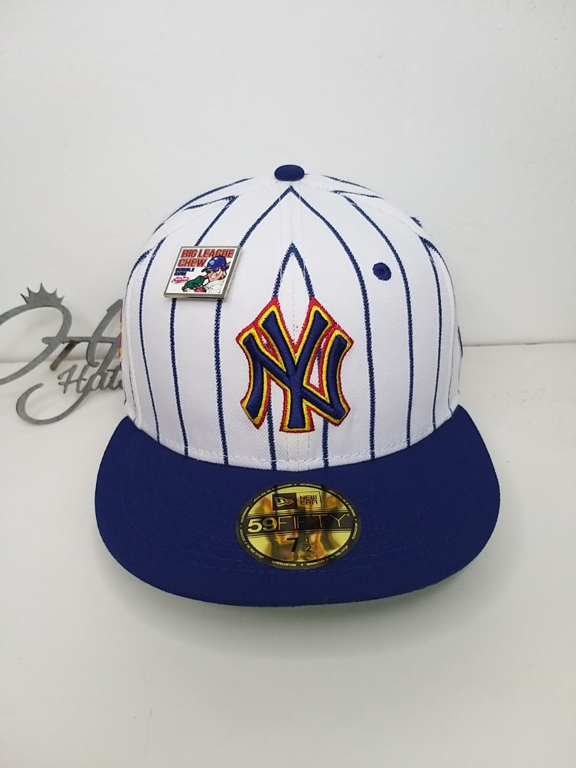 New York Yankees Fitted Cap-BIG LEAGUE CHEW for Sale in
