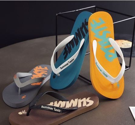 New Summer Slippers Men s Flip Flops Korean Style Trendy Indoor