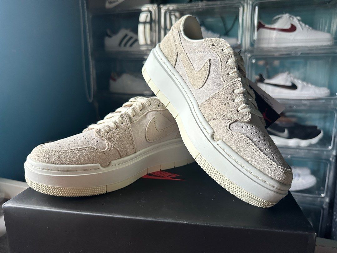 Nike Air Jordan 1 Elevate Low Sail/Coconut Milk, Men's Fashion