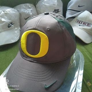 NIKE O Oregon Big Logo Just Do It Drifit Cap Topi Bekas Original