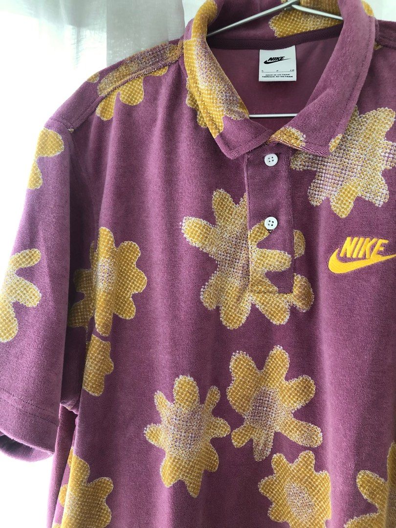 Nike floral polo shirts clearance