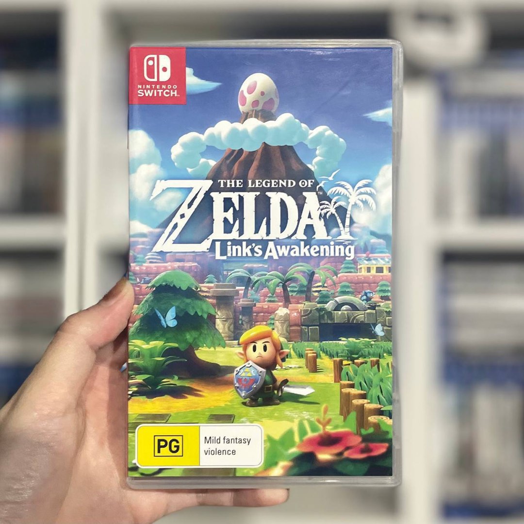 Nintendo switch the legend zelda link awakening, Video Gaming, Video