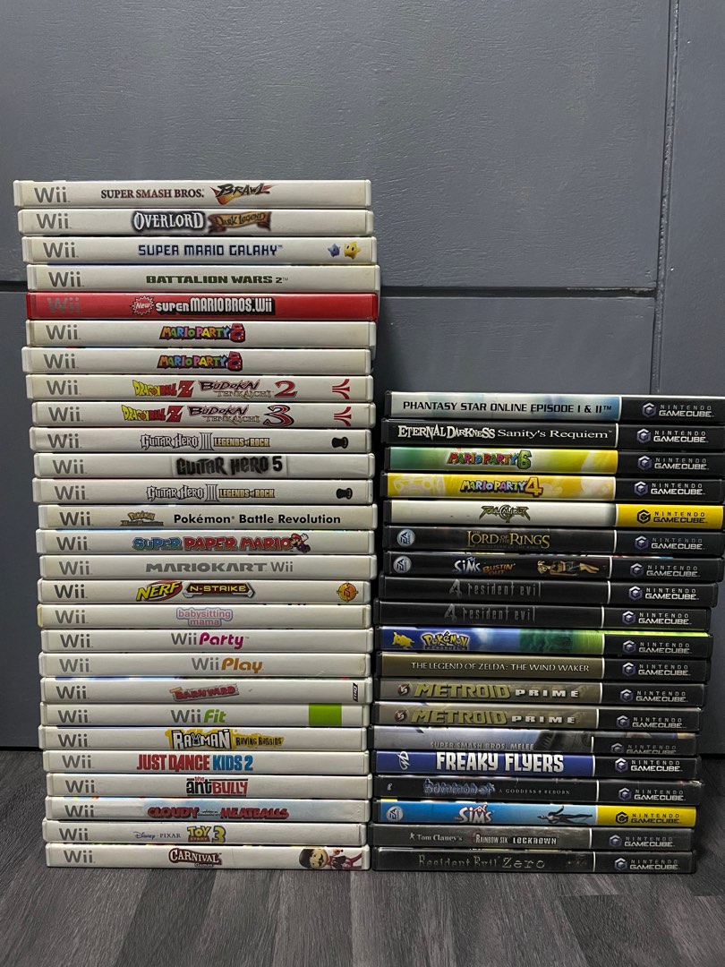 Nintendo Wii & Gamecube Games, Video Gaming, Video Games, Nintendo on