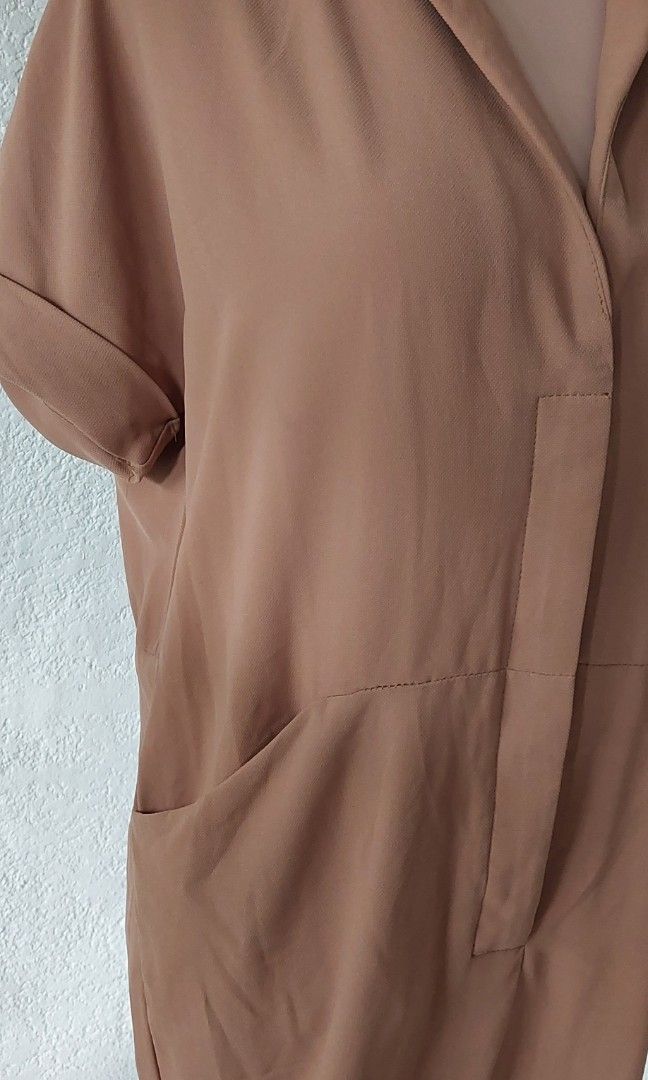 Step Up Italian Nude Overall