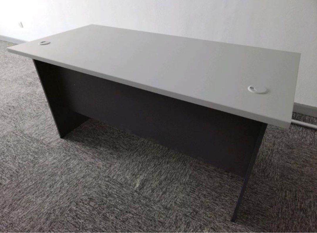 Office table (6 ft) Grey colour, Furniture & Home Living, Furniture