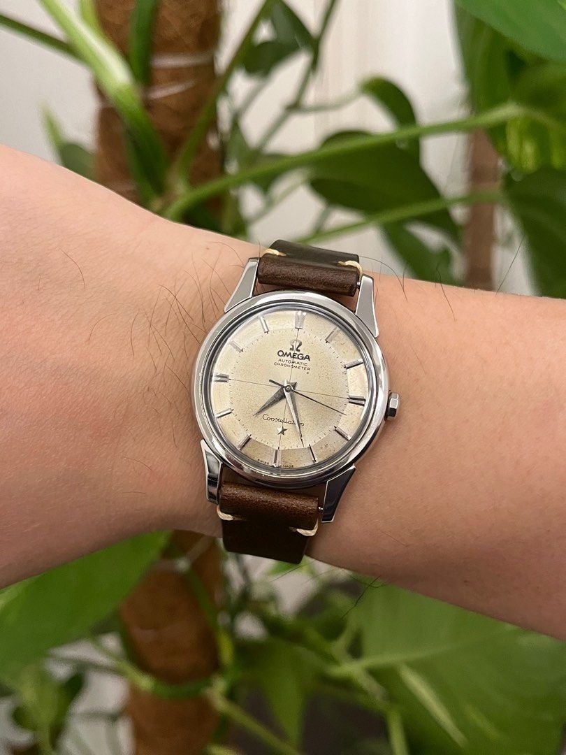 Omega Constellation Pie Pan Crosshair Cal.551 Rare Watch, Luxury