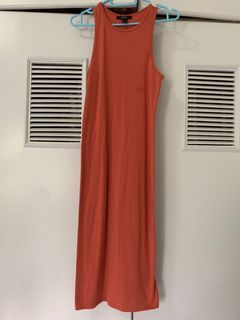 Orange Contour Dress