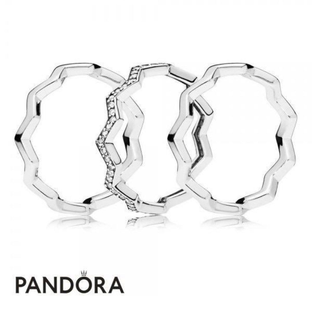 Timeless zigzag ring pandora online