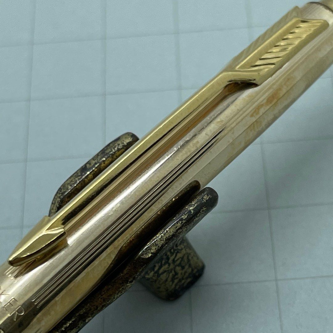 Parker Ballpoint Pen 12K gold filled made in ISA, Hobbies & Toys ...