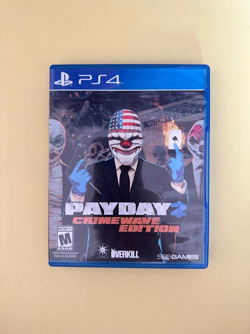 Payday 2 Crimewave Edition PS4 game, Video Gaming, Video Games ...