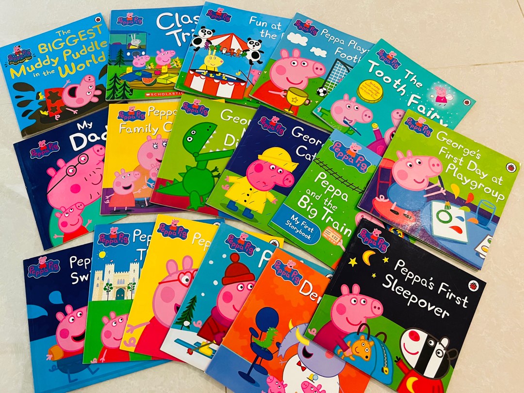 Peppa Pig Readers 17 Books Hobbies Toys Books Magazines 