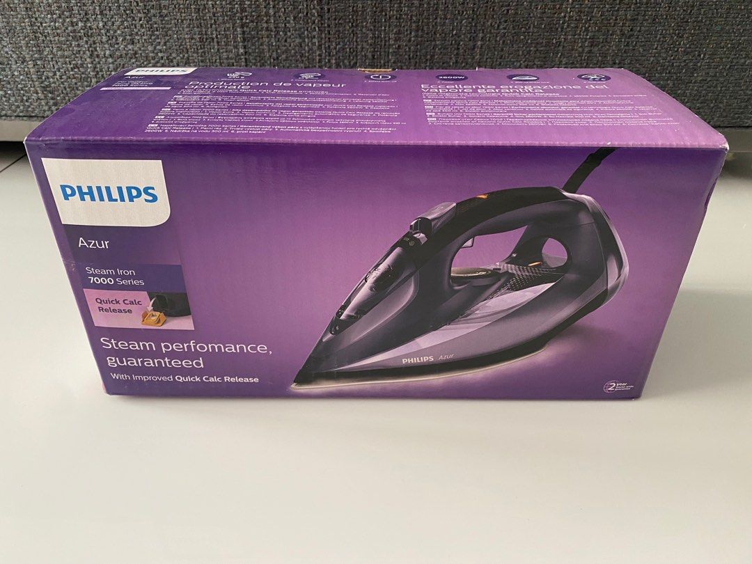 Philips Azur steam iron 7000 series, TV & Home Appliances, Irons