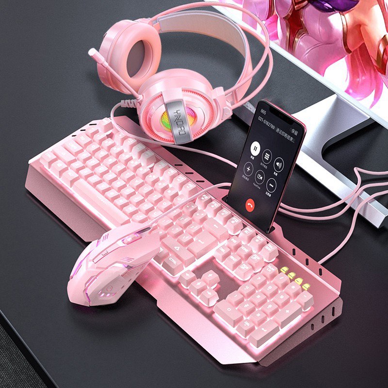 Pink Aesthetic Keyboard, Computers & Tech, Parts & Accessories ...