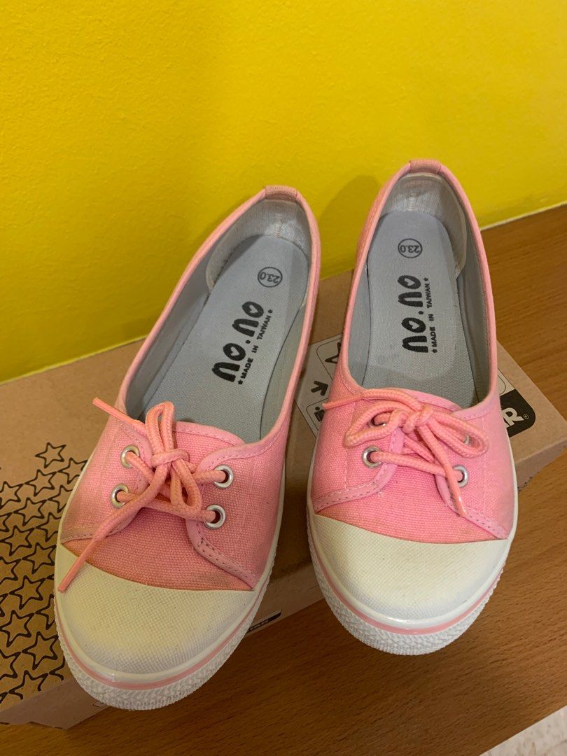 Girls canvas slip ons sale