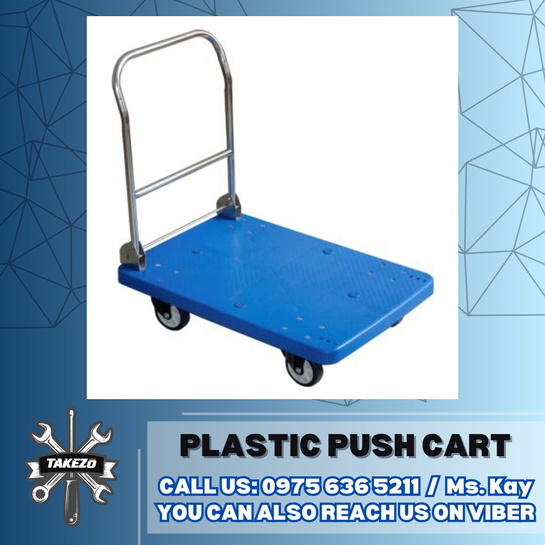 PLASTIC PUSH CART, Commercial & Industrial, Construction & Building