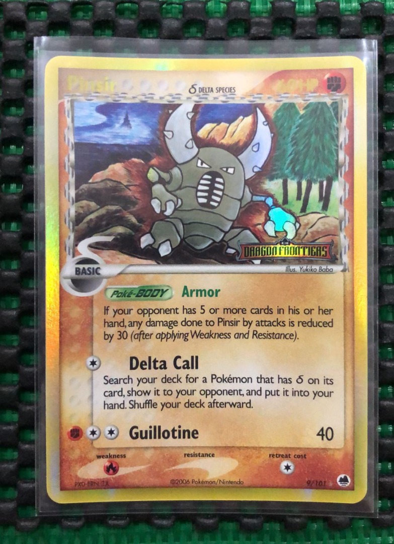 Pokemon Pinsir 9/101 Reverse Holo, Hobbies & Toys, Toys & Games on
