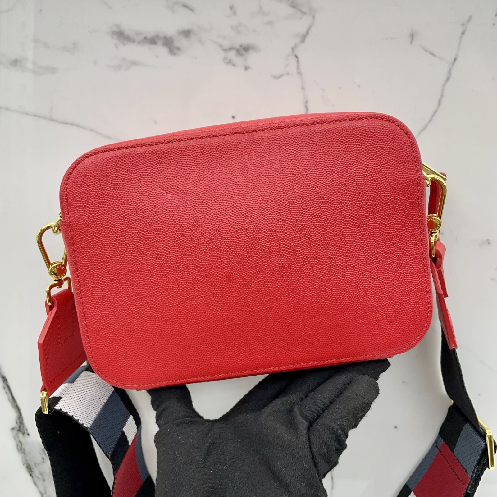 FURLA RED LEATHER CAMERA SHOULDER BAG 237010108 AL Luxury Bags