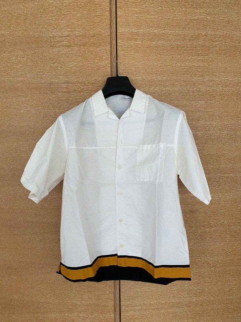 ひし型 Prada SS17 Camp Collar Painting Shirt | shanthasportsware.com