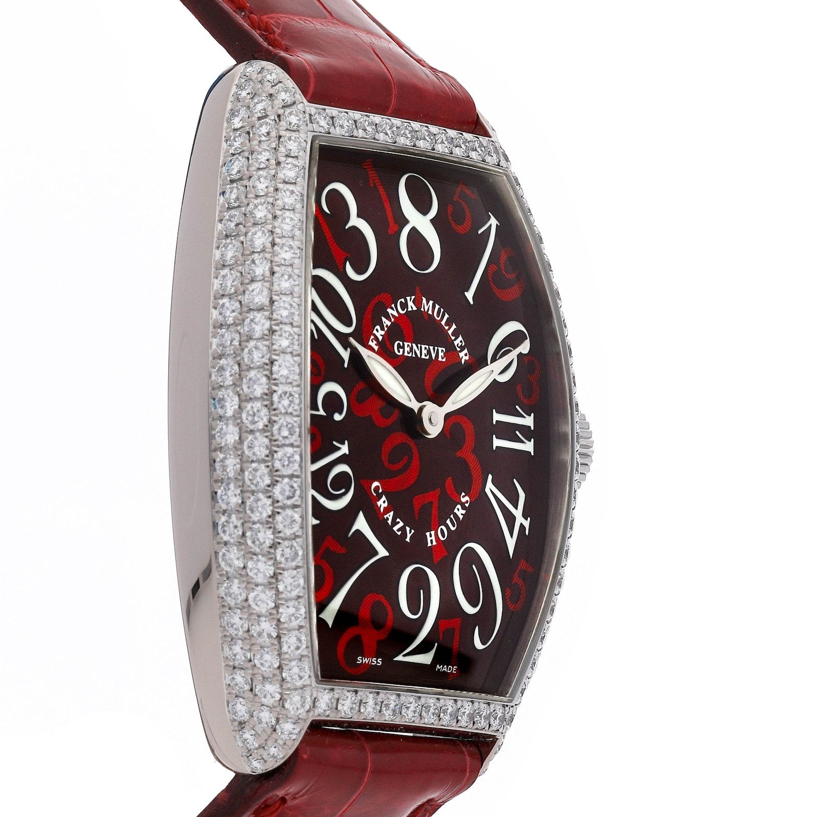 Pre Owned Franck Muller Cintree Curvex Crazy Hours 5850 CH D