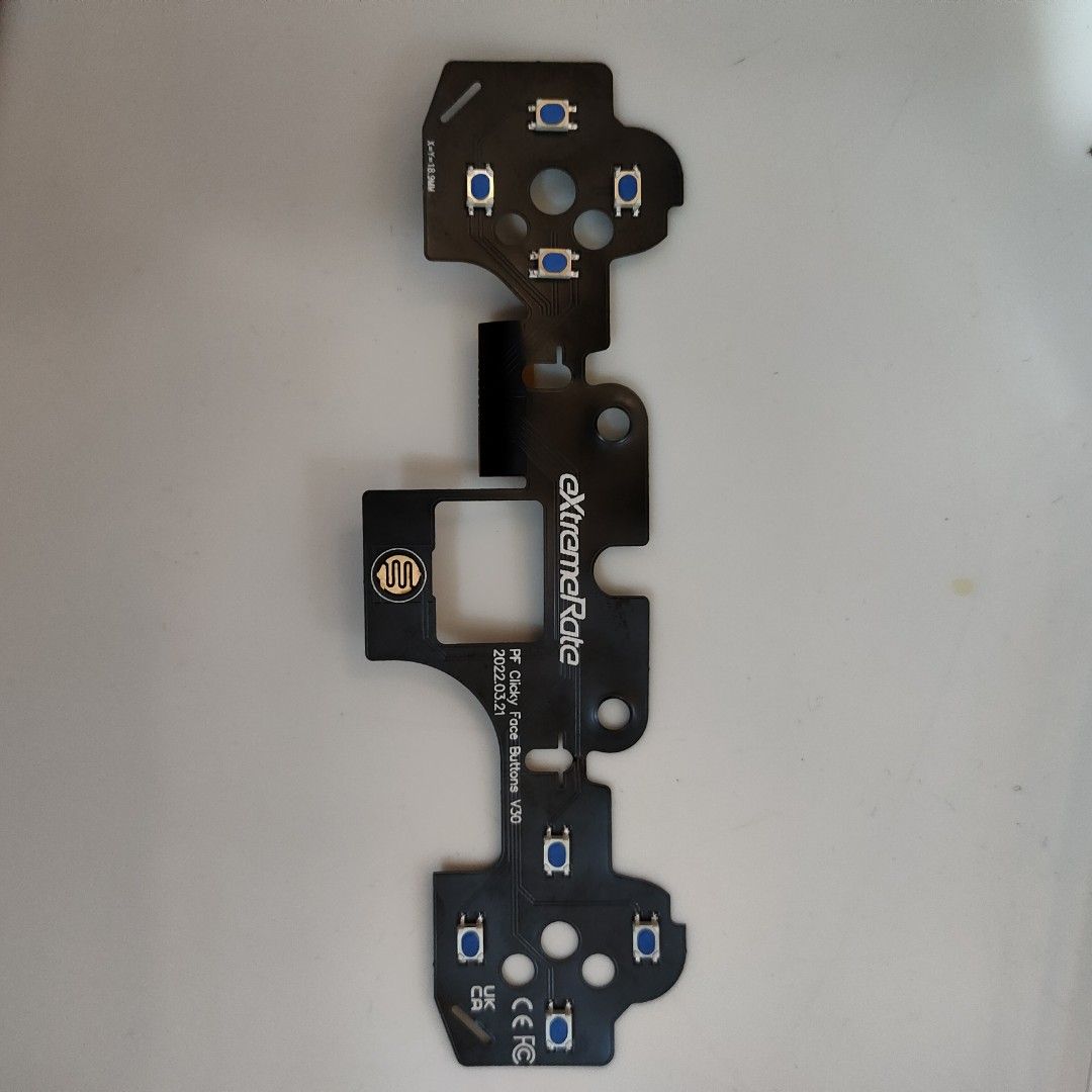 PS5 Dualsense eXtremerate face clicky button kit v2, Video Gaming