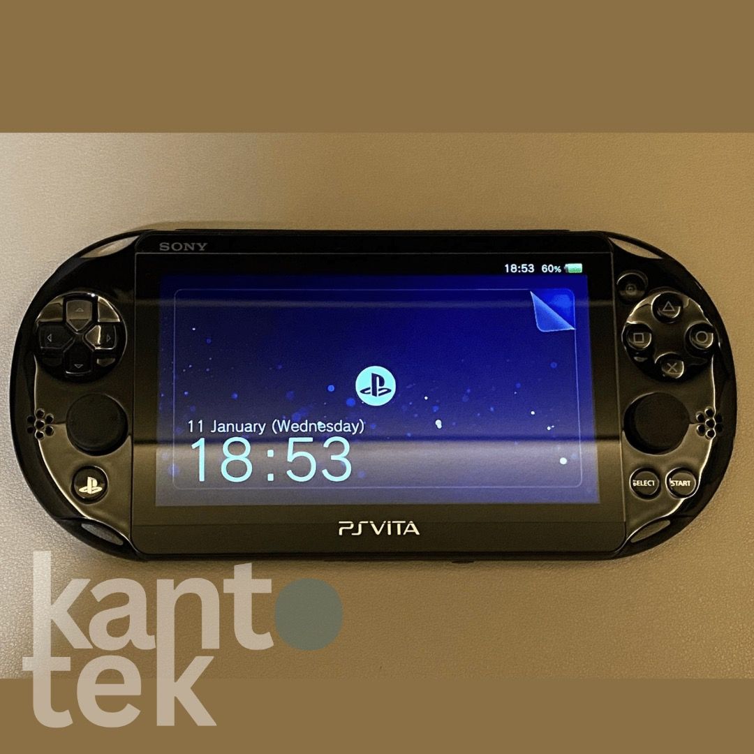 PS Vita Slim 2000 Black 128GB Games box and accessories Video