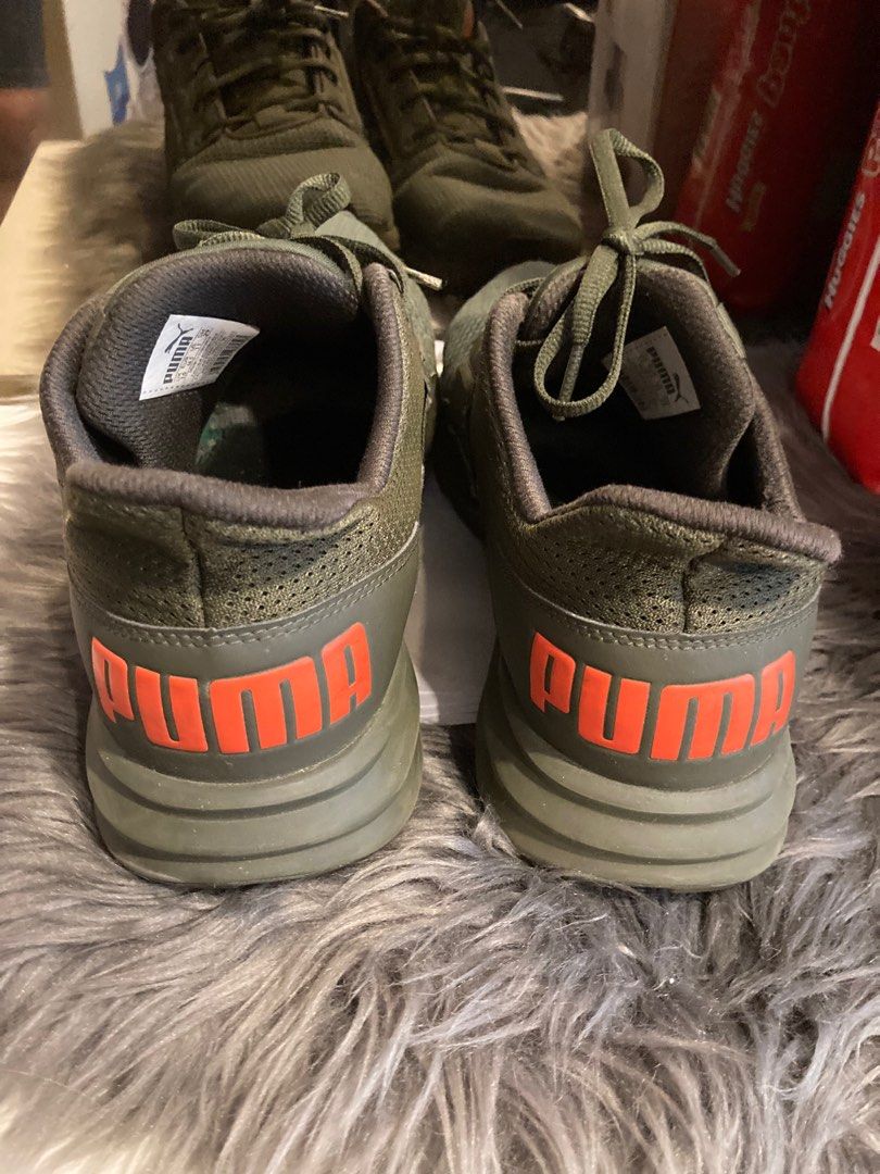 Puma sneakers clearance army green