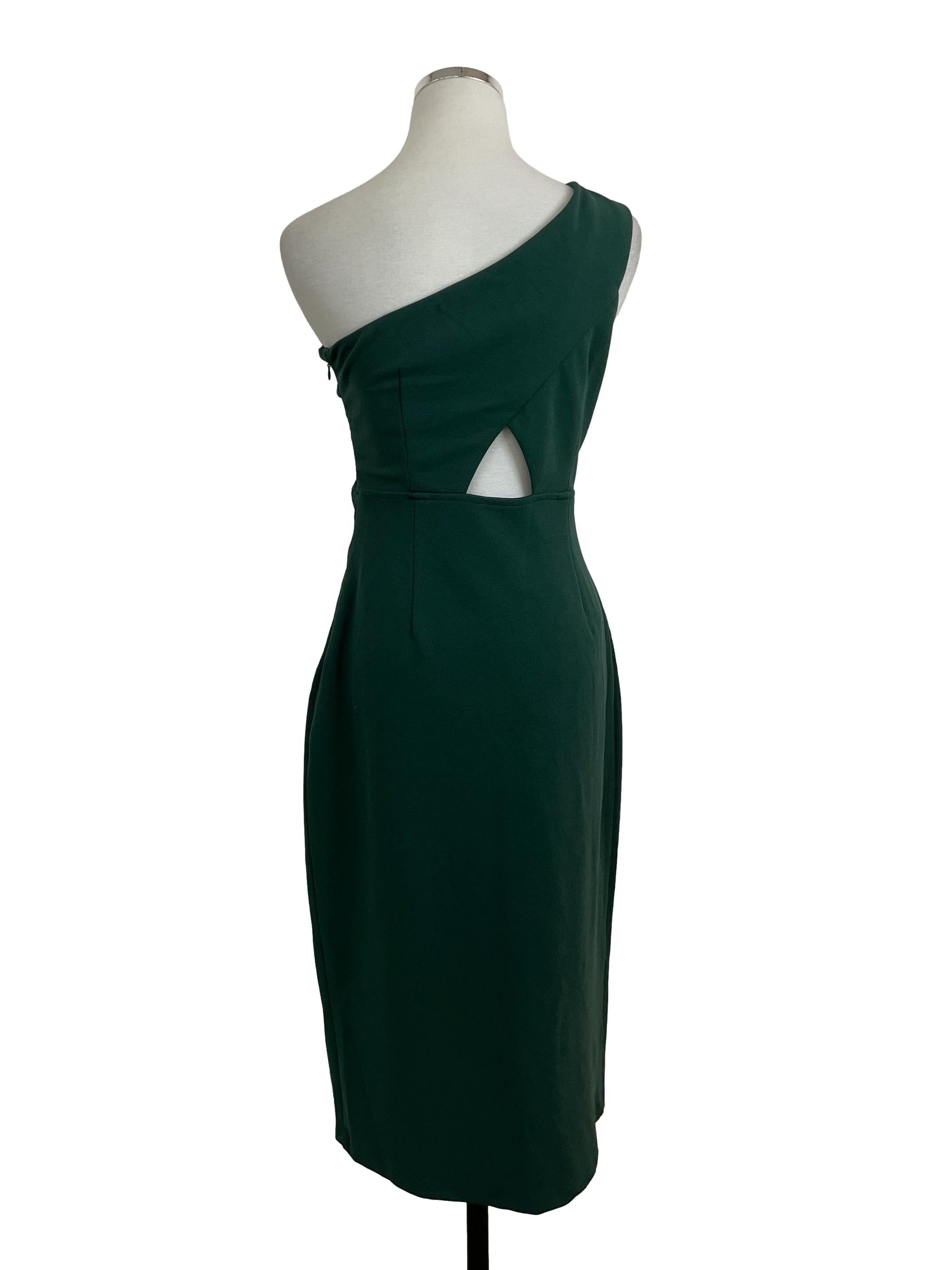 Purpur Dark Green Toga Midi Dress, Women's Fashion, Dresses & Sets ...