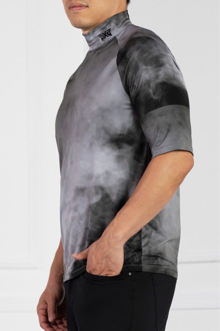 Pxg golf Mock neck short sleeve shirt Sports Equipment Sports