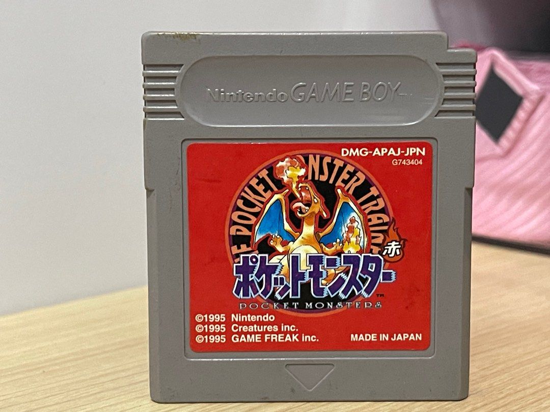 RARE 1995 Pokémon Red Charizard Label Japan Working (Category: Nintendo) located in Taguig. Submitted by johnhb (Listing ID 1227073698, Image 1). Description: Clean pins MOP: GCash MOD: Lalamove from BGC.
