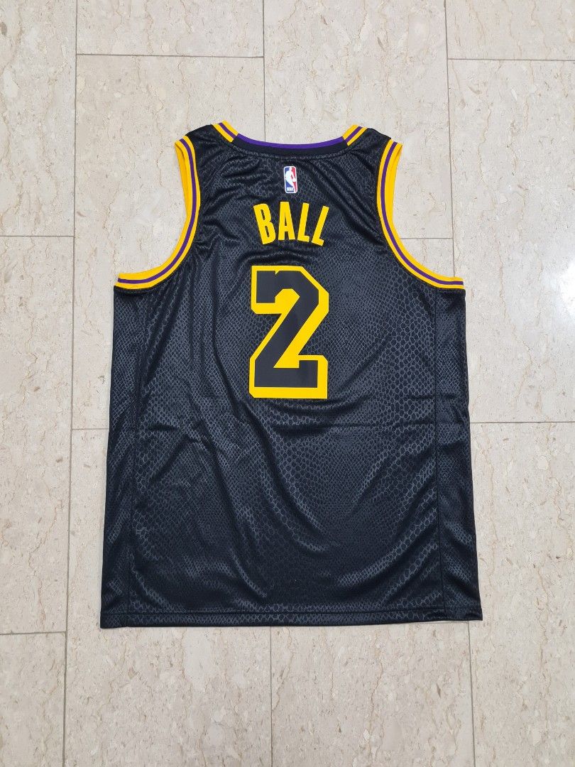 Men's Los Angeles Lakers Carmelo Anthony #7 Nike Yellow Swingman NBA Jersey  - City Edition