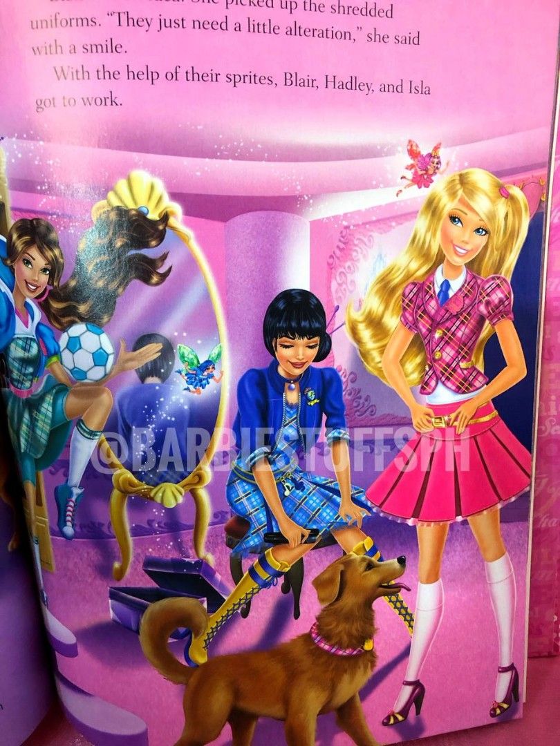 ‼️PAUBOS SALE‼️RARE Barbie Princess Charm School by Kristen Depken