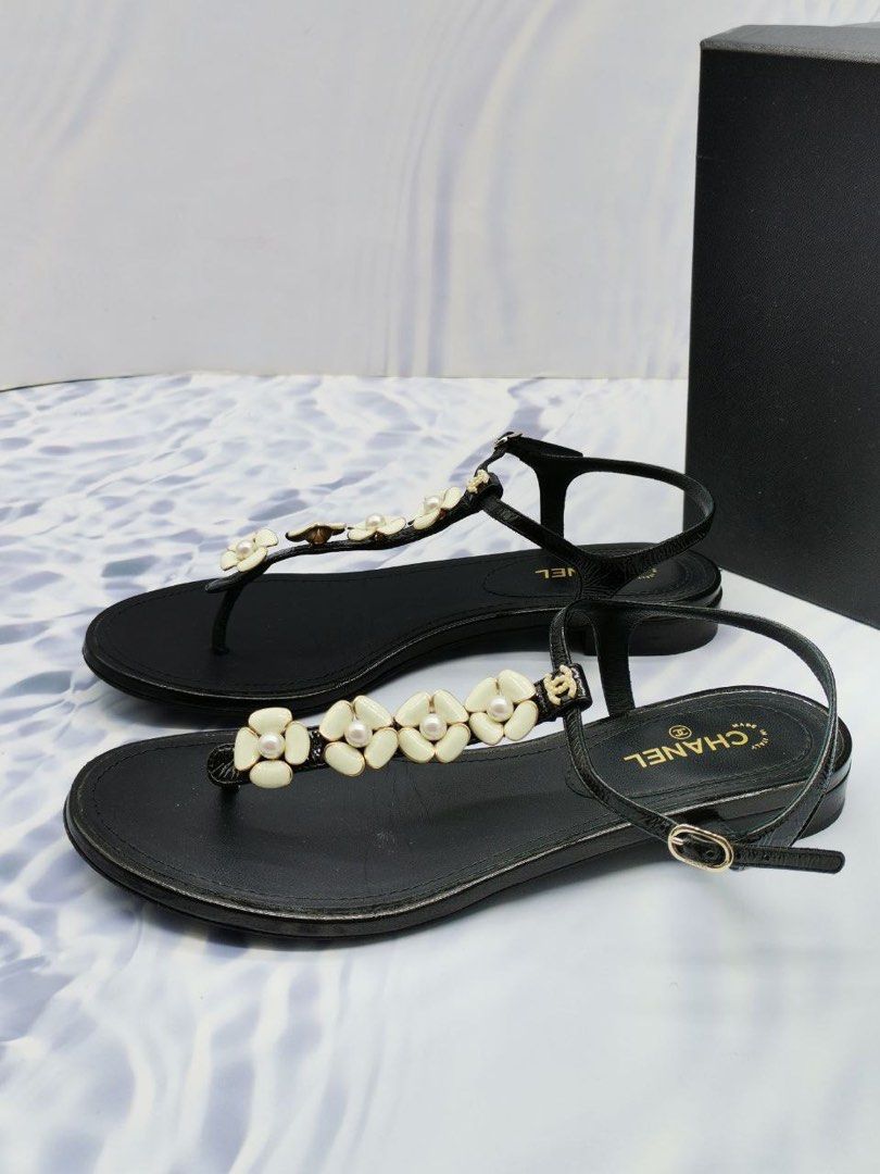 Chanel sandals sale discount
