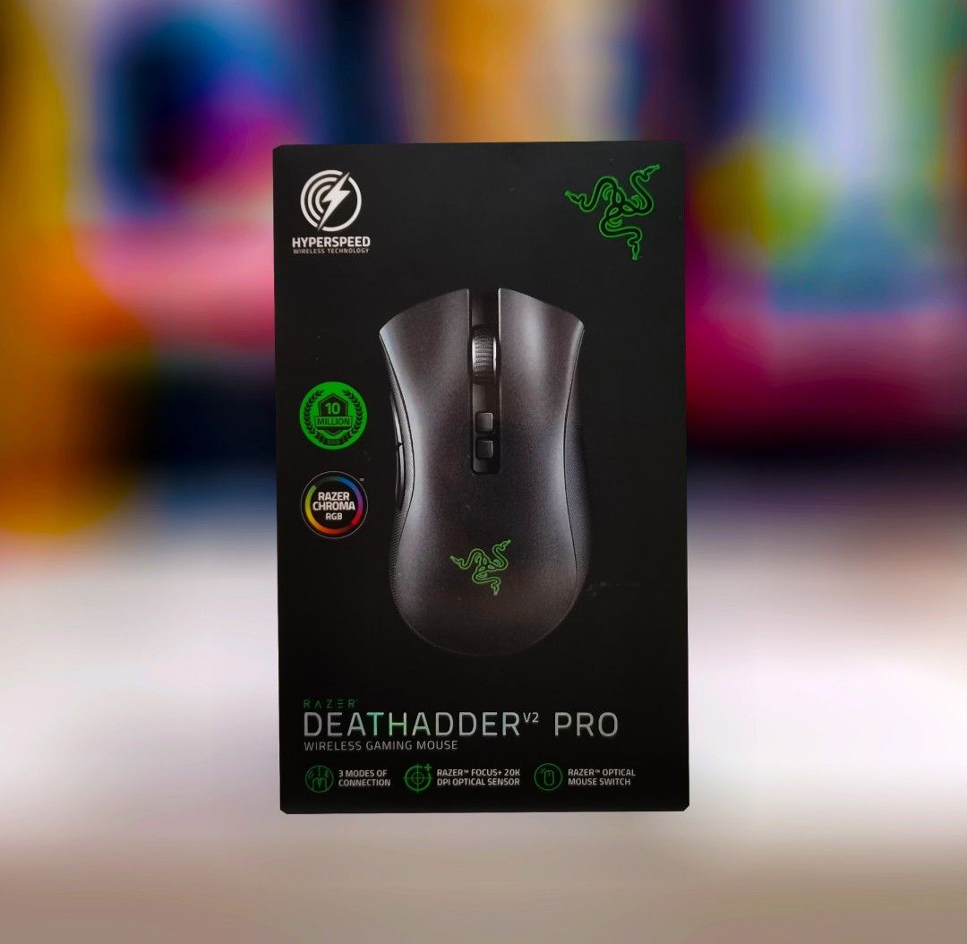 Best Buy: Razer DeathAdder V2 Pro Wireless Optical Gaming Mouse  RZ01-03350100-R3U1