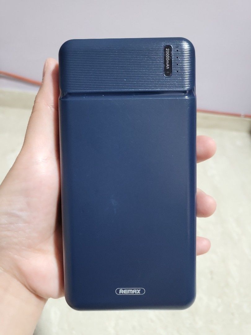 Remax Powerbank 20000mAh, Mobile Phones & Gadgets, Mobile & Gadget ...