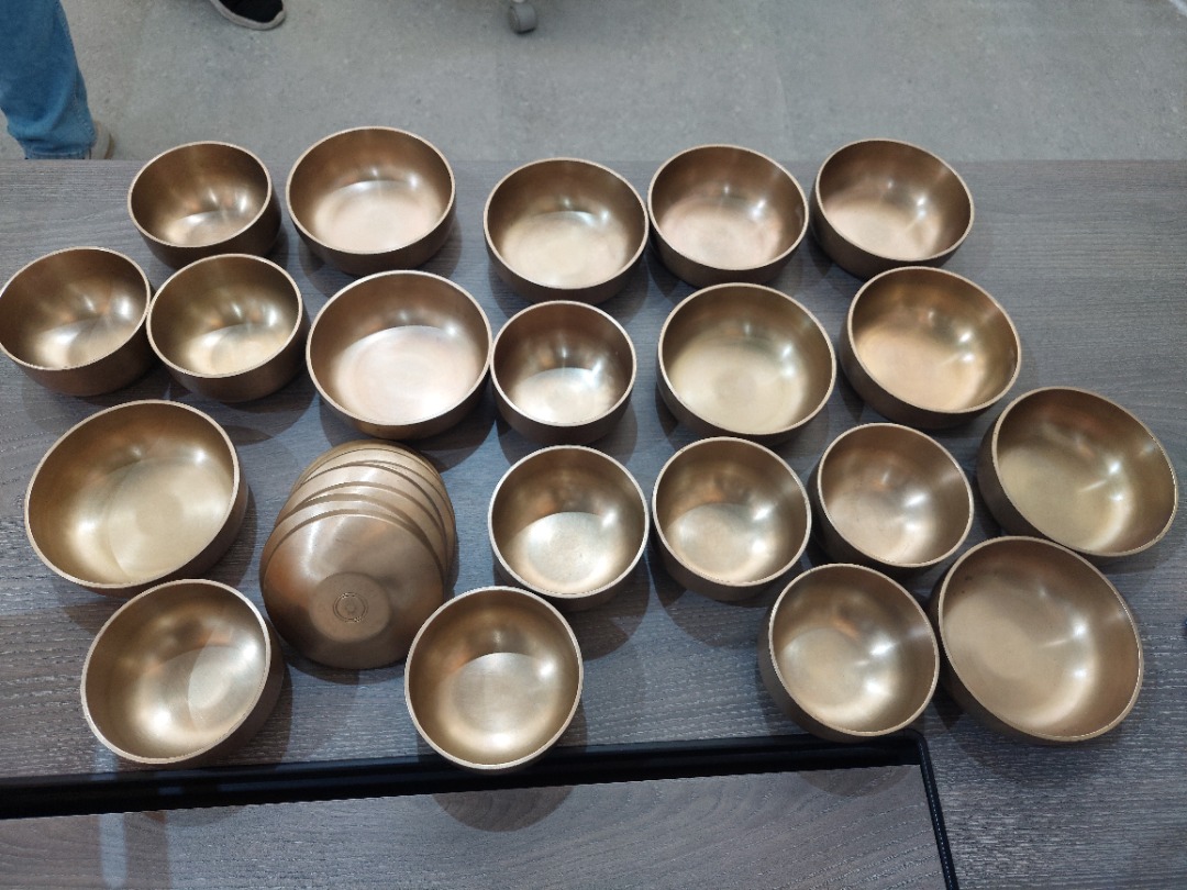 Rice Bowl Gold, Furniture & Home Living, Kitchenware & Tableware