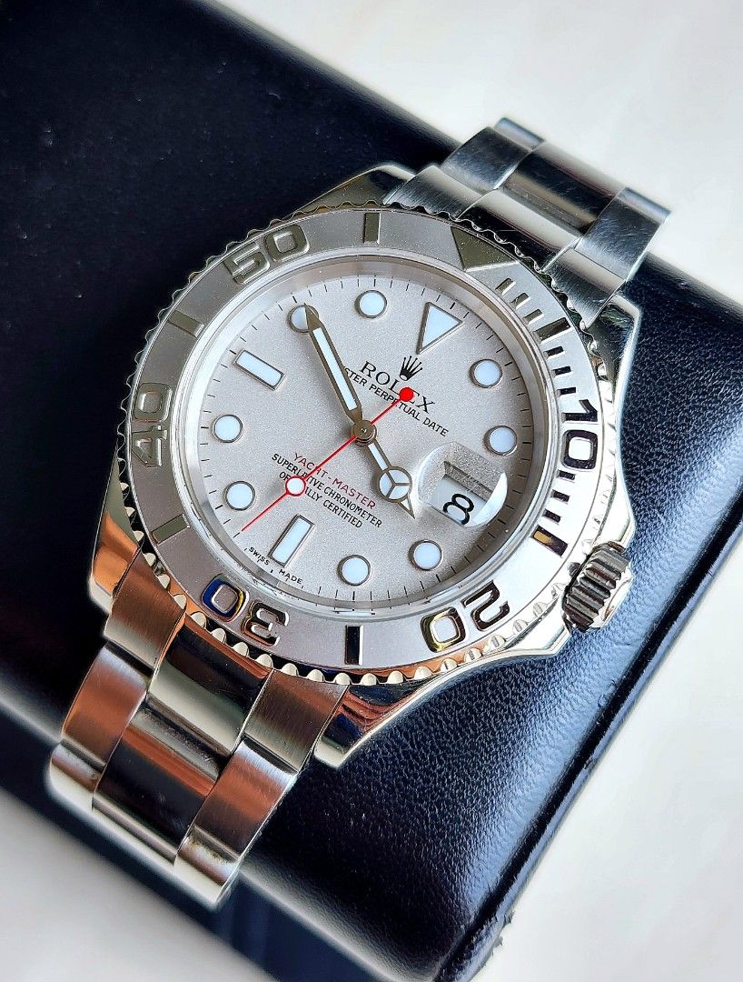 Rolex yacht hotsell master 1 platinum