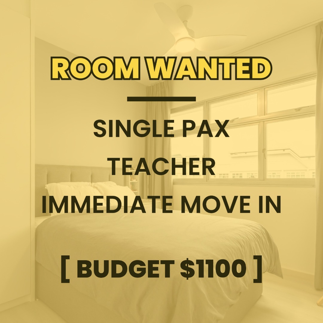 ROOM WANTED by TEACHER with budget around 1100., Property, Rentals