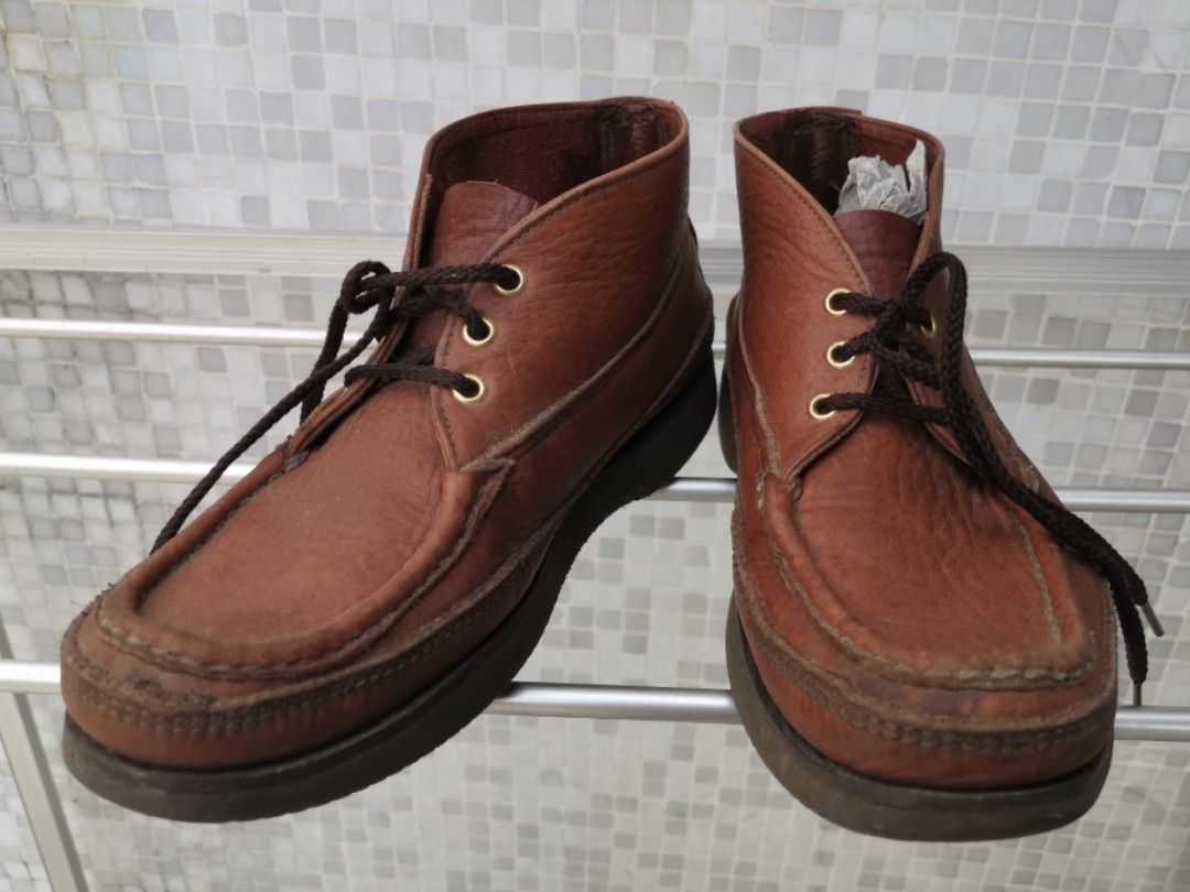 Russell moccasin boots Carousell