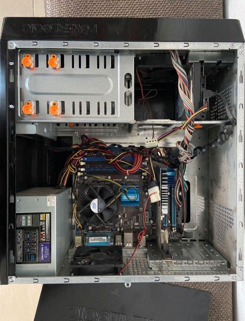 Samsung SyncMaster 931BW monitor (19') & Power Logic Azzura ATX3000 CPU ...