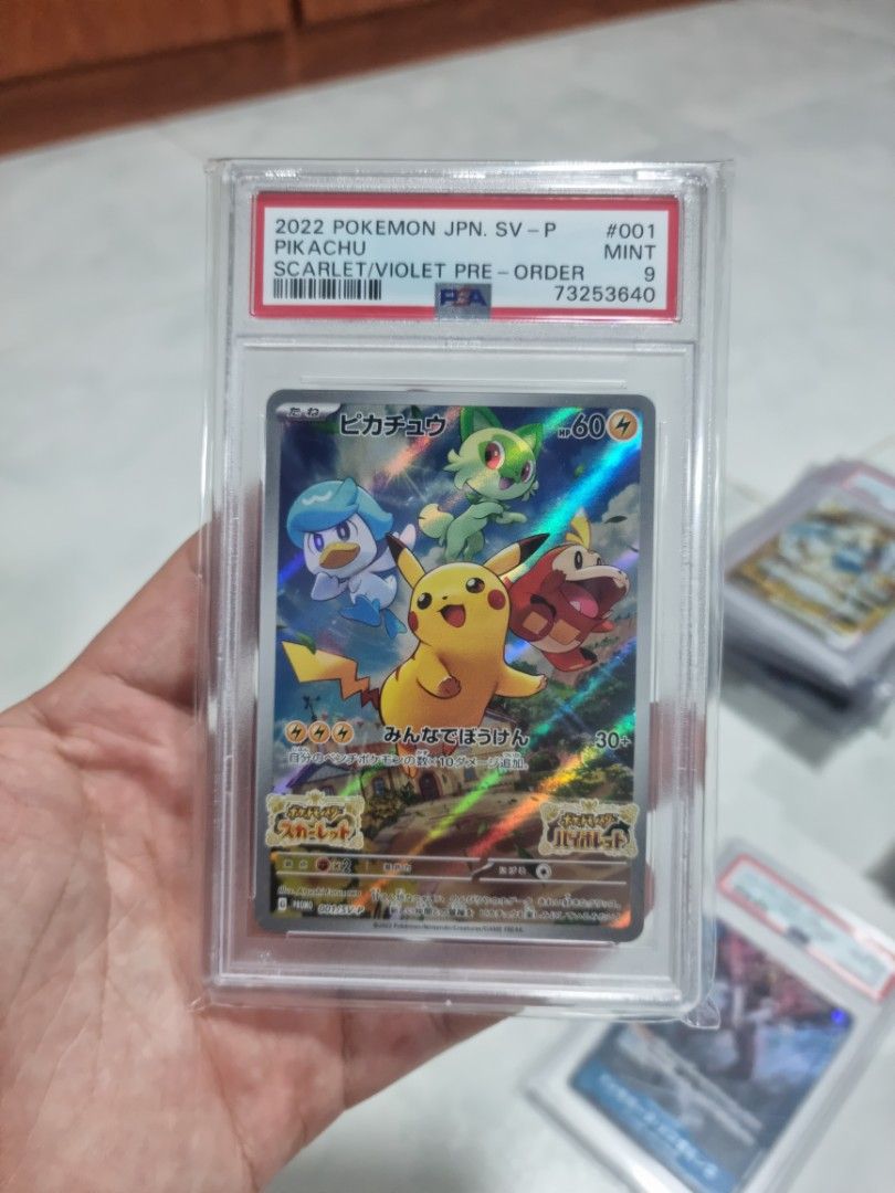 PSA 10 2024 POKEMON JAPANESE SV-P PROMO PIKACHU GYM EVENT CAMPAIGN