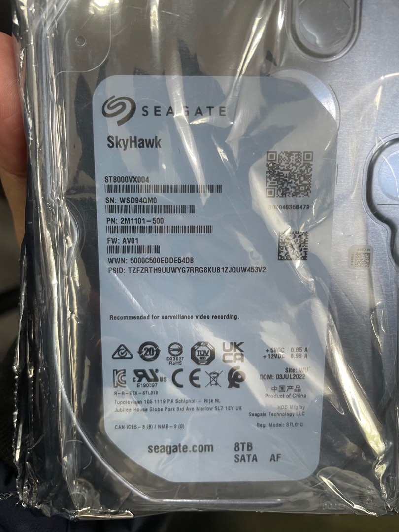 SEAGATE SKYHAWK 8TB on Carousell