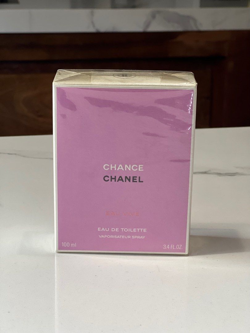 Chanel Chance Eau Vive Eau De Toilette Spray 3.4 Fl Oz 