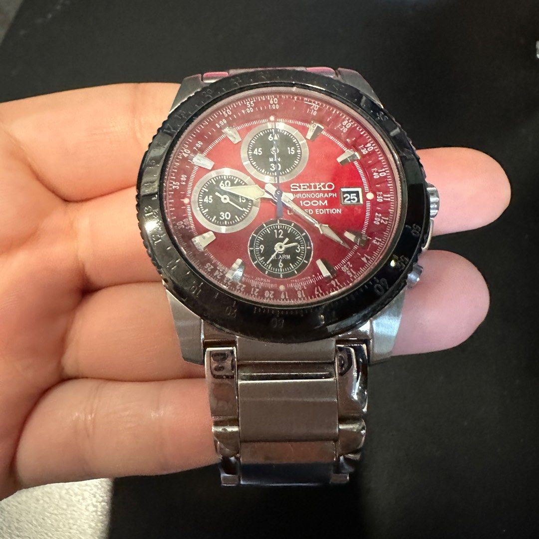 Seiko chronograph 100m limited edition shop