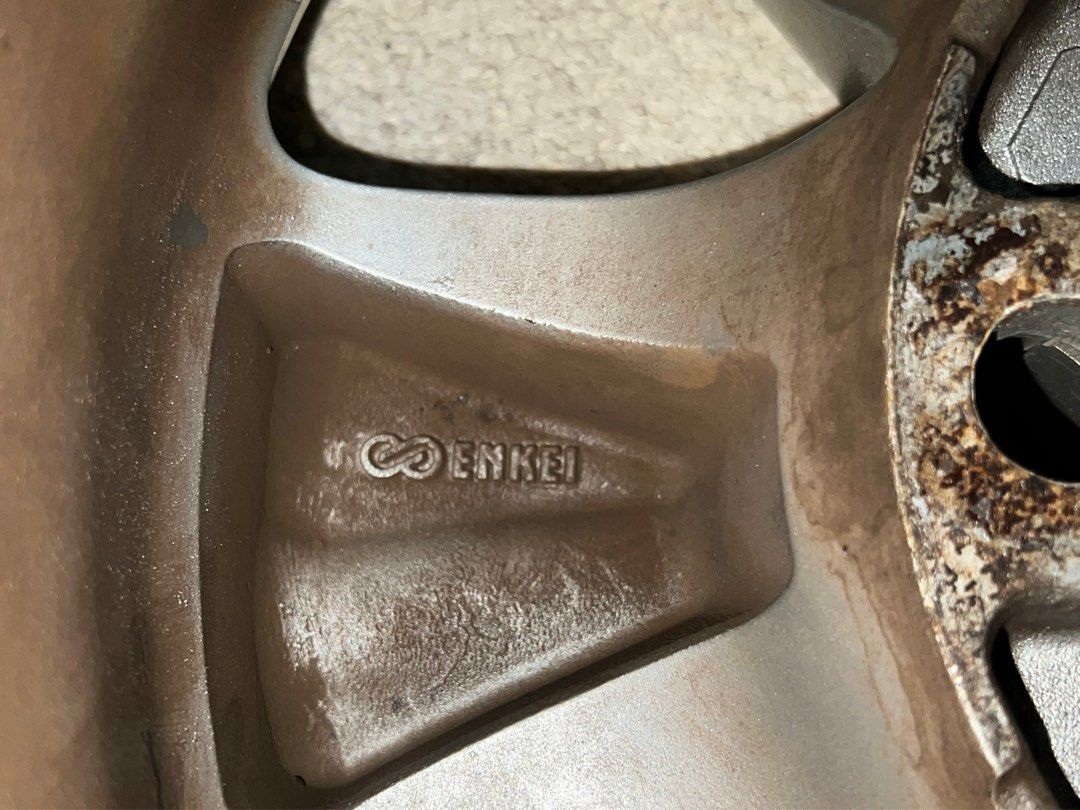 Set 15” inches Enkei JWL Toyota Hiace Super GL supergl sgl made in ...