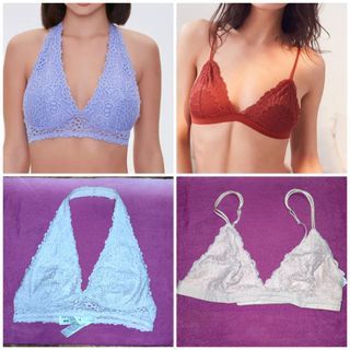 Set of 2 (L) Forever 21 lace bralettes