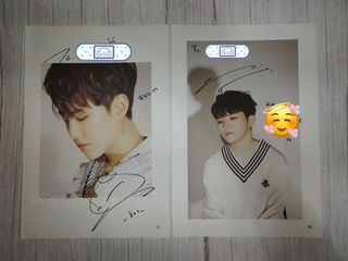 Seventeen signed pages