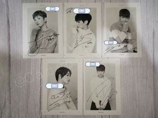 Seventeen signed pages