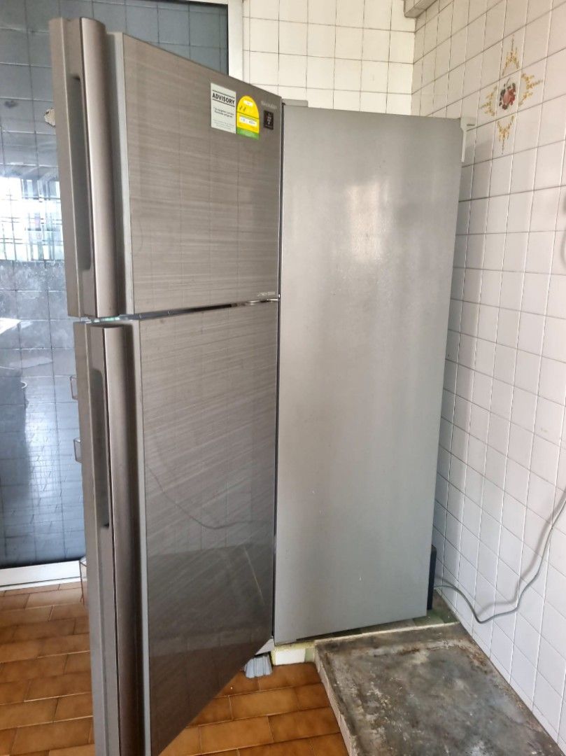 Sharp Fridge SJ PD35P SL, TV & Home Appliances, Kitchen Appliances