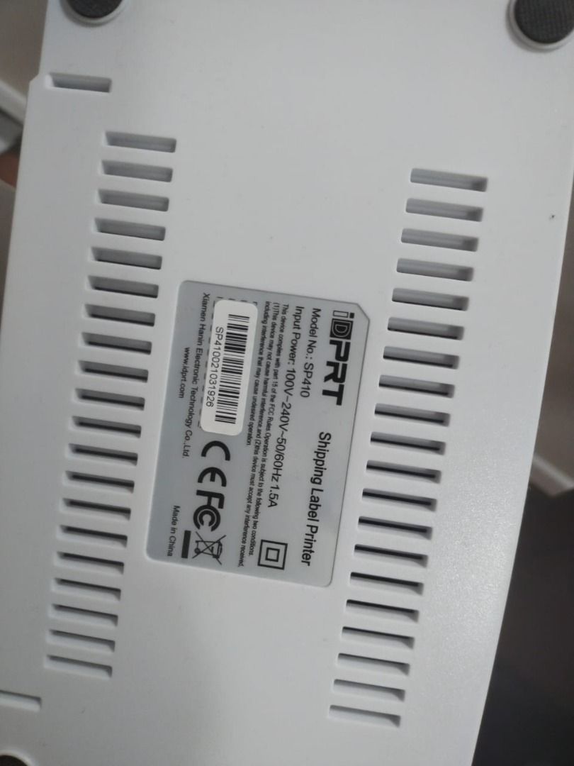 shipping label printer (used), Computers & Tech, Printers, Scanners & Copiers on Carousell